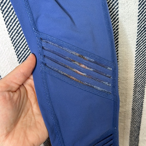 ALO Yoga Moto Mesh Leggings - Picture 3 of 4